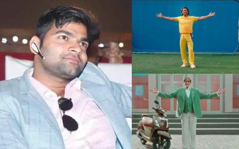 Film Producer Suraj Singh Mas Wraps TV Commercial with Amitabh Bachchan and MS Dhoni