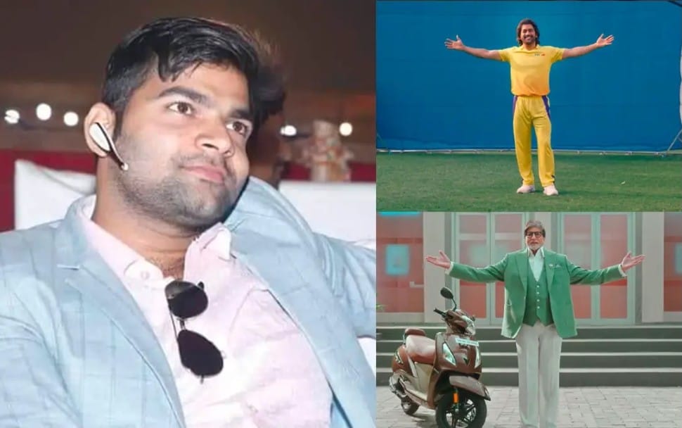 Film Producer Suraj Singh Mas Wraps TV Commercial with Amitabh Bachchan and MS Dhoni