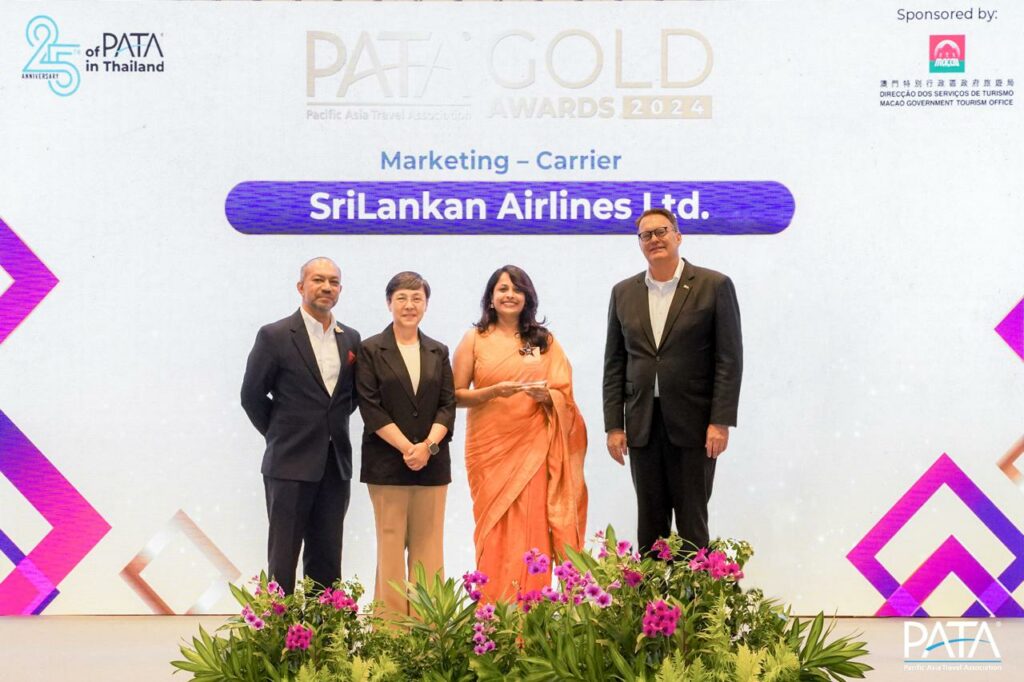 SriLankan Airlines’ ‘Colours of Jaffna’ campaign lauded at PATA Gold Awards 2024