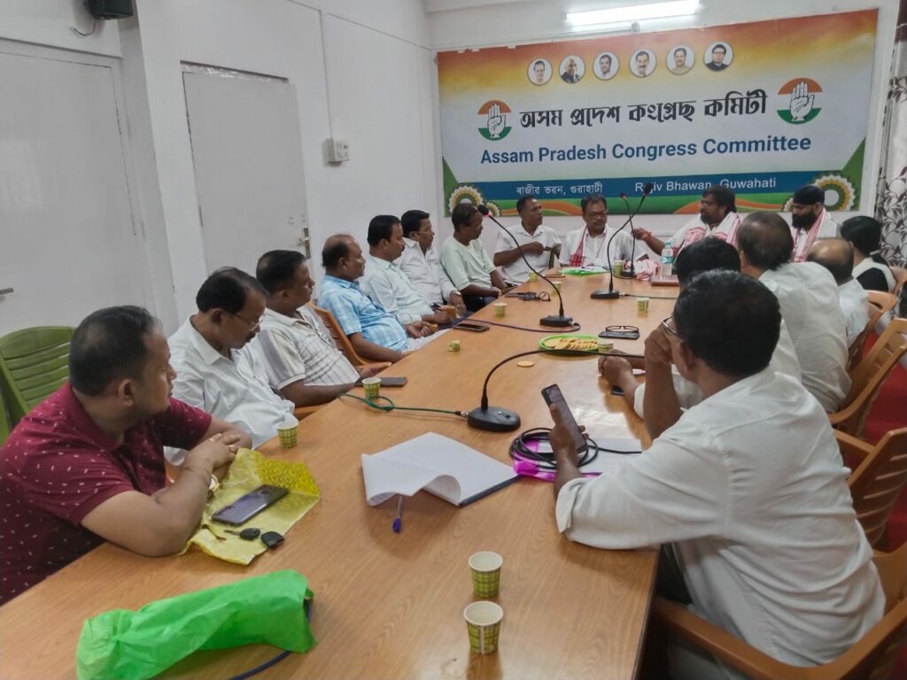 Assam Kissan Congress Co-in-charge Krishna Chaitanya Reddy Demands President’s Rule in Assam Citing Grave Law and Order Situation and Constitutional Violations by Chief Minister