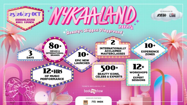 Get ready for Nykaaland 2.0 – India’s Biggest Beauty Playground is Back in Mumbai! Tickets are NOW LIVE!