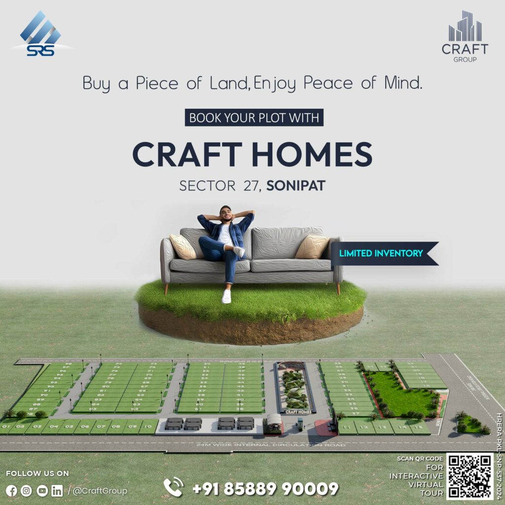 Craft Group: First Builders to Finish Construction and Obtain Completion Certificate Before Plot Sales Begin—Setting a New Standard in the Region