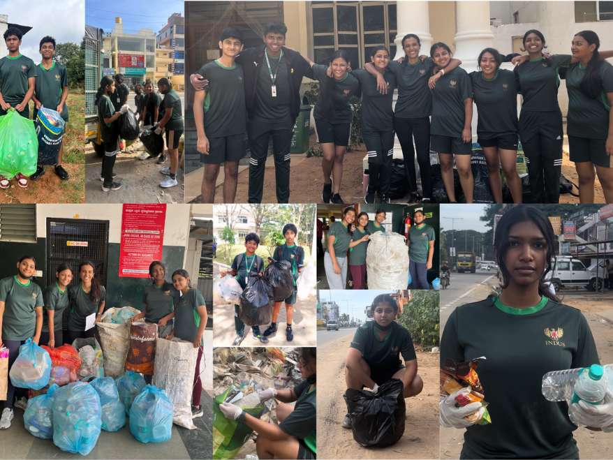 The Plog Club: Indus International School Students Lead the Change Against Plastic Pollution 