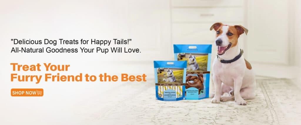 The Ultimate Choice for Nutritious and Delicious Dog Treats Food and Chews.