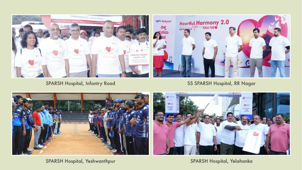 Heart Health: SPARSH Group of Hospitals Marks World Heart Day with Citywide Events to Promote Cardiovascular Health