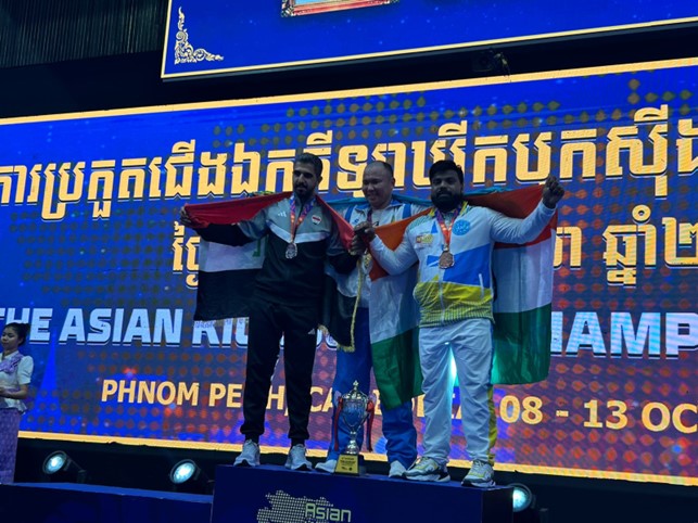 Sudhir Saxena Makes History: Bronze Medal Victory at the 2024 Asian Kickboxing Championships