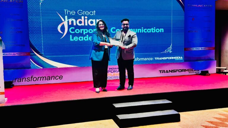 Chetan Sawhney Named as Corporate Communication Leader of the Year, 2024