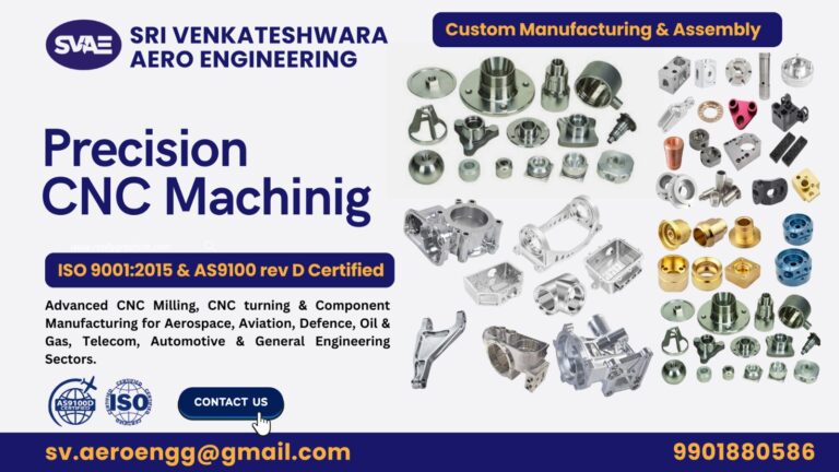 Sri Venkateshwara Aero Engineering (SVAE): Precision Engineering with a Commitment to Quality