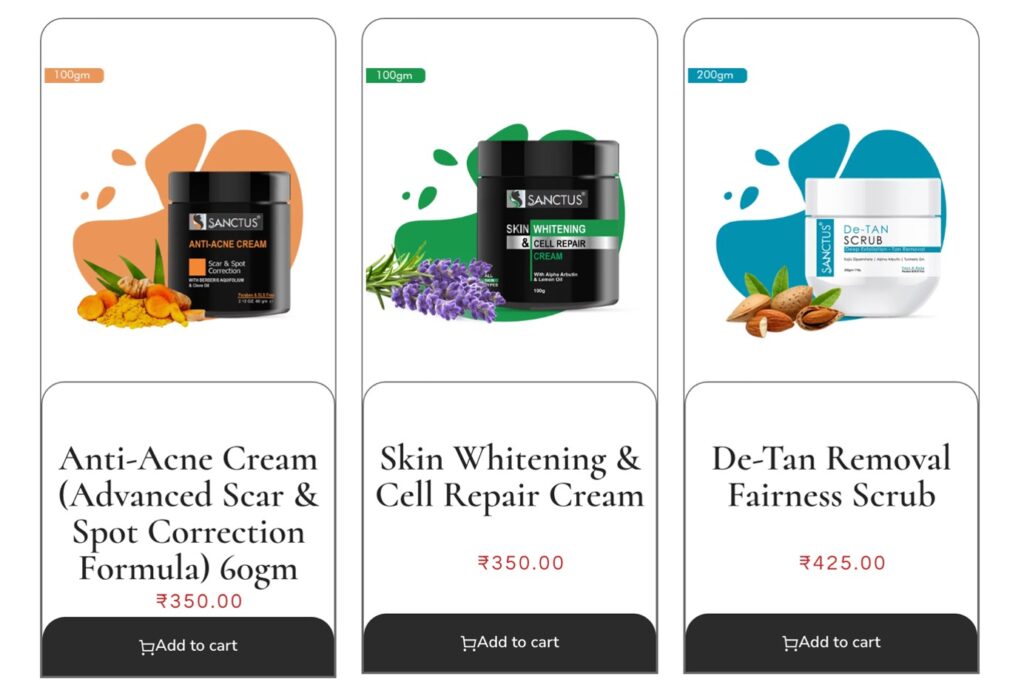 Sanctus Introduces Revolutionary Skincare Line: Skincare for all