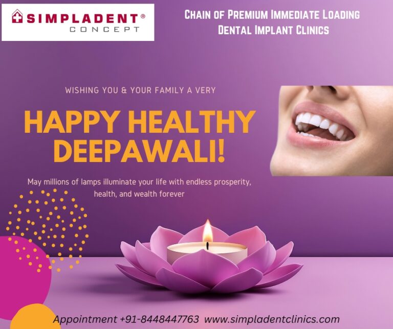 Simpladent Wishes Everyone a Happy and Healthy Diwali!
