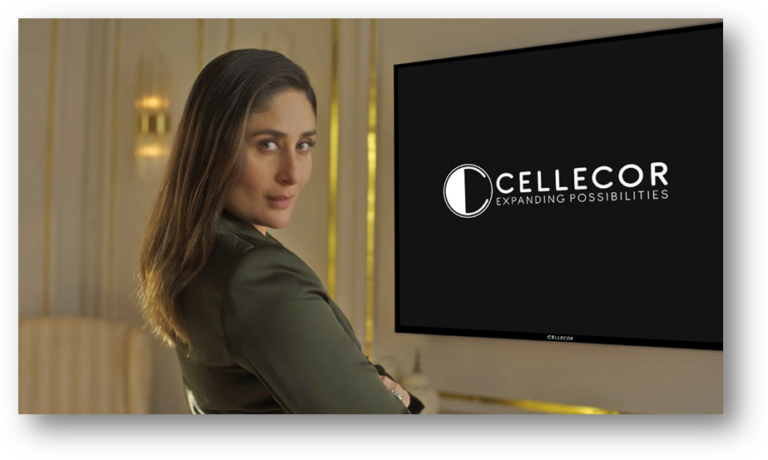 Cellecor Gadgets Limited announces Kareena Kapoor Khan as Brand ambassador for Smart TVs