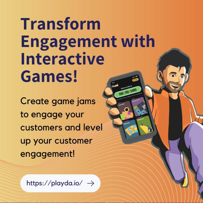 A Gaming Platform to Solve Engagement Challenges for Businesses!