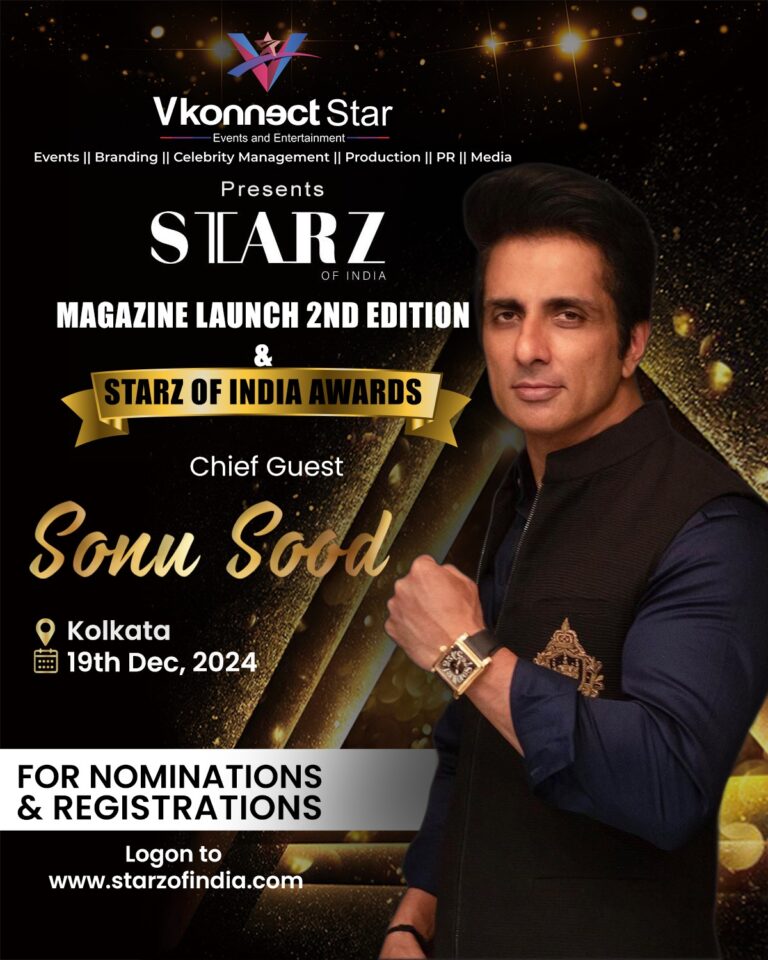 Starz of India Awards Returns with Its Second Edition, Promising an Unforgettable Evening With Chief Guest Sonu Sood