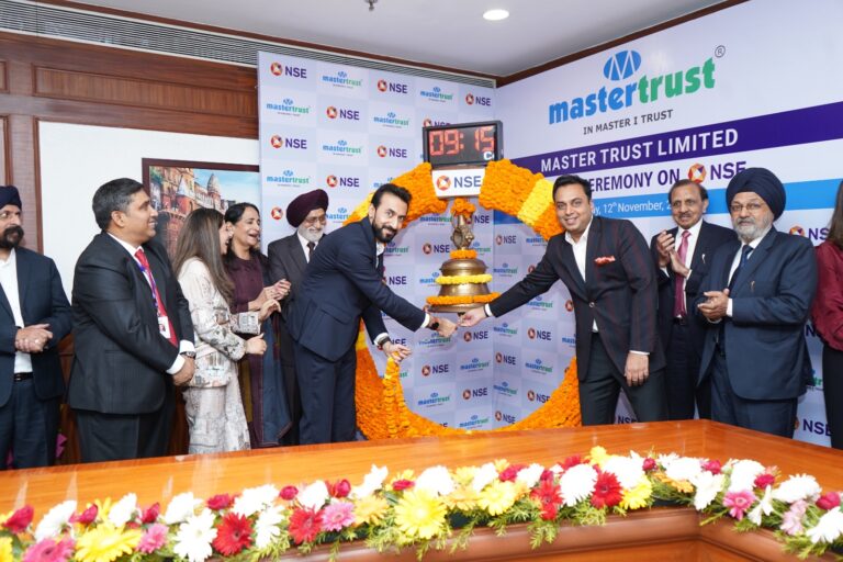 Master Trust Limited Announces Its Listing on the National Stock Exchange Today