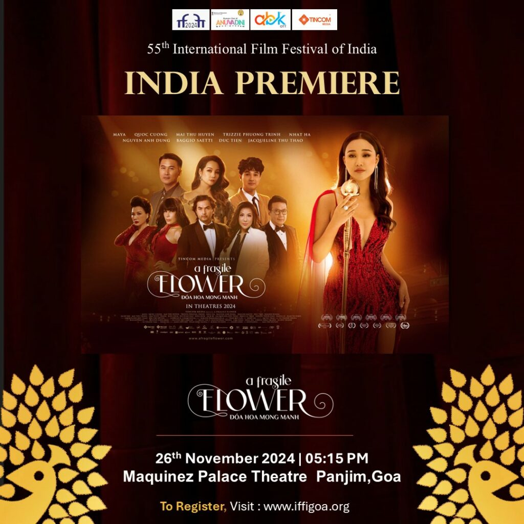 “A Fragile Flower” Set to Shine at the International Film Festival of India (55th IFFI) in Goa.