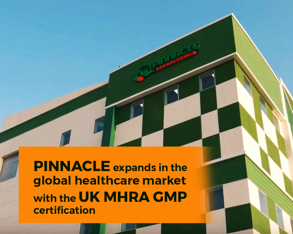 Pinnacle Life Science, a Subsidiary of Aarti Drugs Ltd, Expands Further with UK MHRA GMP Compliance