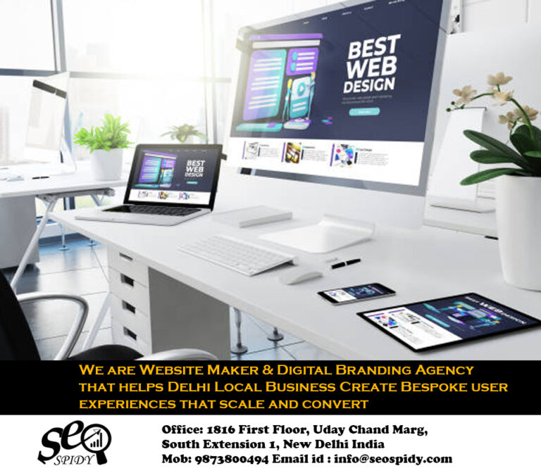 SEOSpidy: The Leading Web Design Company in Delhi Transforming Businesses with Tailored Website Solutions
