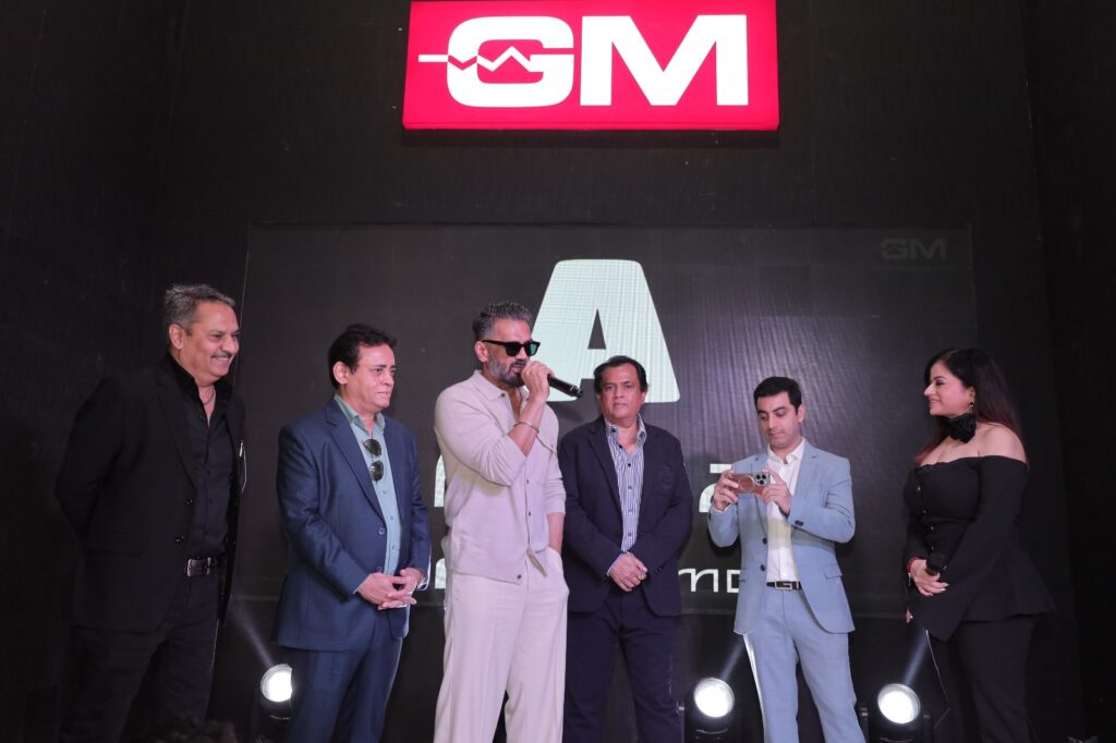 Suniel Shetty Graces GM Modular Stall at Acetech