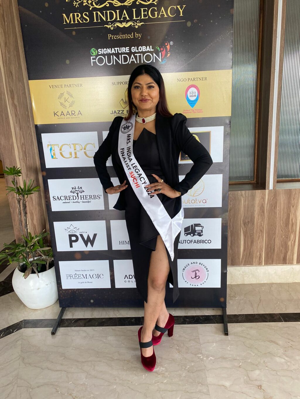 Suchi Sahu’s Unforgettable Journey at Mrs. India Legacy 2024: A Triumph of Resilience and Beauty