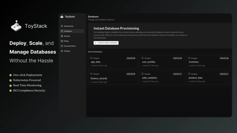 Why ToyStack is the Future of Database Management?