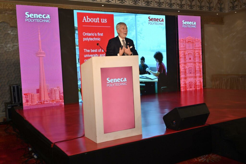 Ontario’s Premier Polytechnic Seneca Polytechnic Advances Global Educational Cooperation At Jaipur Summit