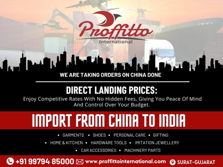 Revolutionizing Impor Logistics From China : Proffitto International’s Solution for E-commerce & Manufacturers