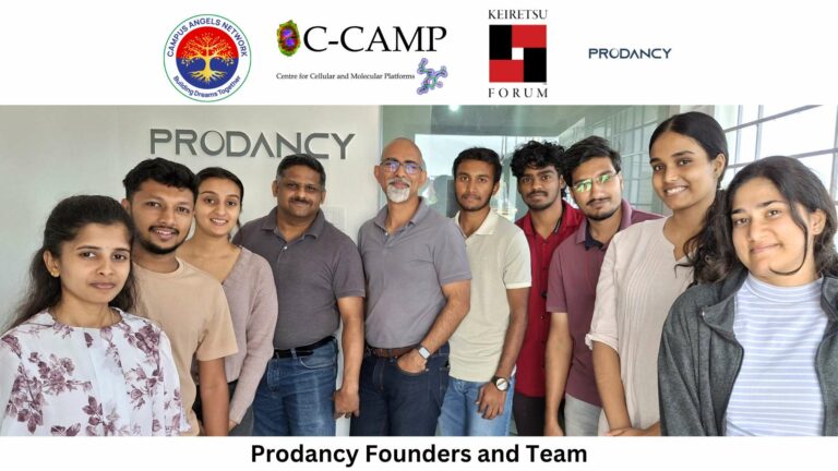 Prodancy, a C-CAMP supported startup, raises ₹2.14 Crore to advance innovation in joint replacement surgical consumables