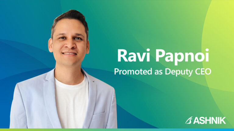 Ravi Papnoi Promoted as Deputy CEO to Drive Ashnik’s India Growth