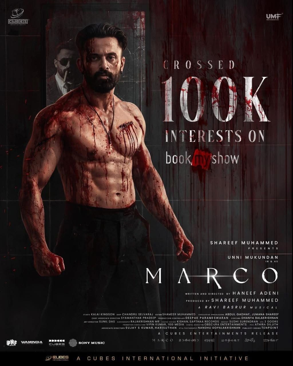 Marco Makes History: First Malayalam Film to Enter IMDb’s Top List, Hits 100k Milestone on BookMyShow