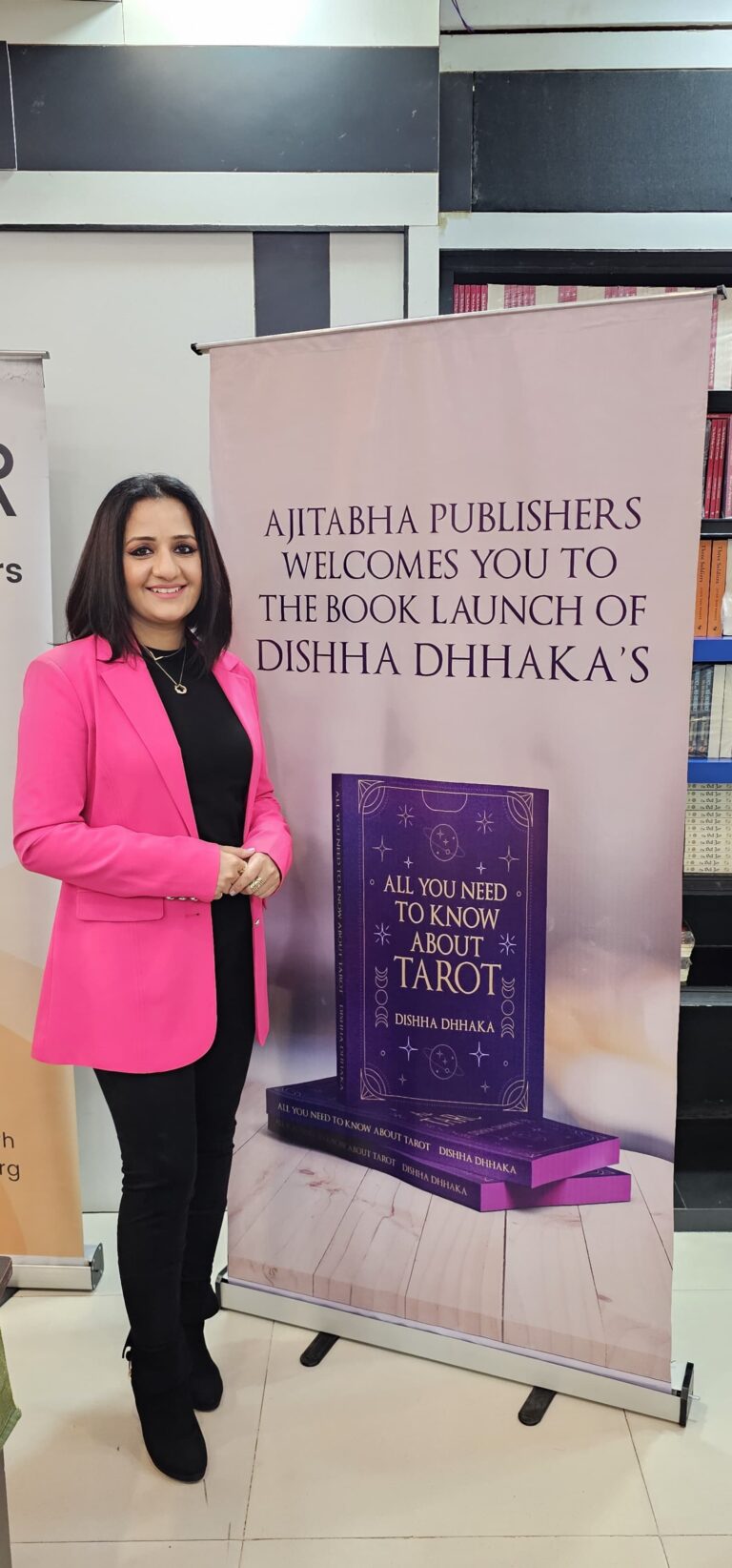 Renowned Tarot Card Reader Dishha Dhhaka launches her first book in Chandigarh