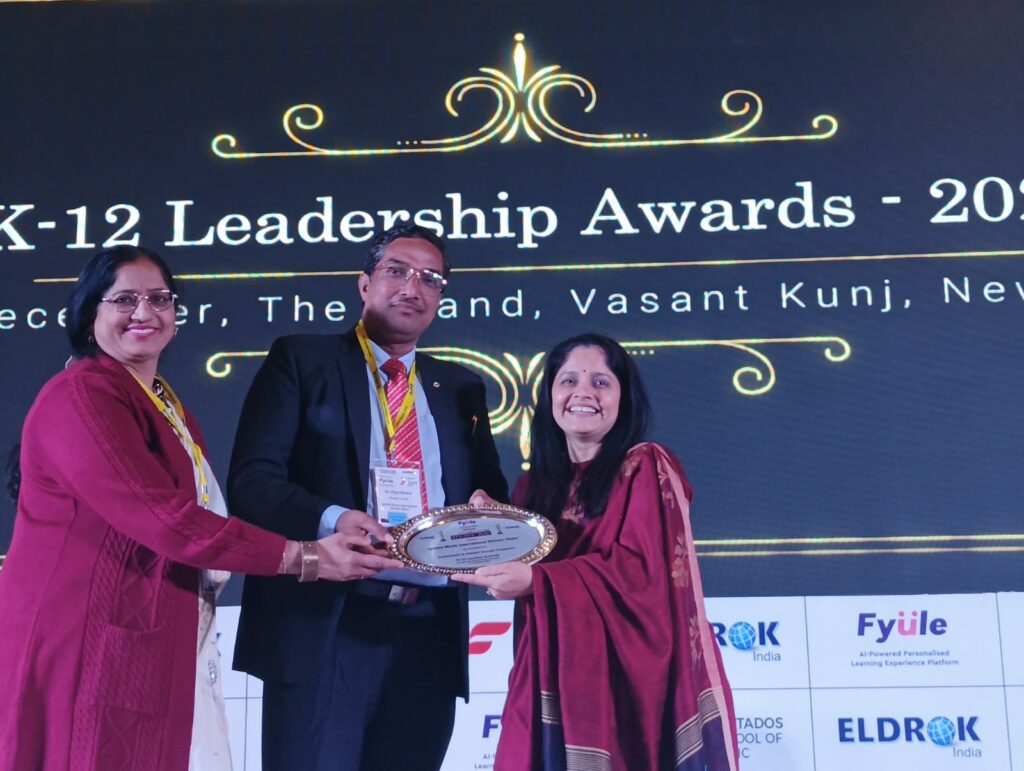 Ignited Minds International School Awarded ‘Best School in NCR’ by K-12 Leadership Summit