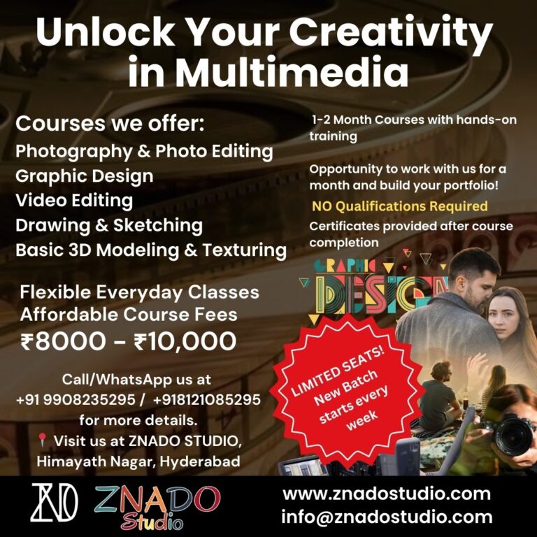 ZNADO Multimedia Institute: Empowering the Future of Multimedia Professionals