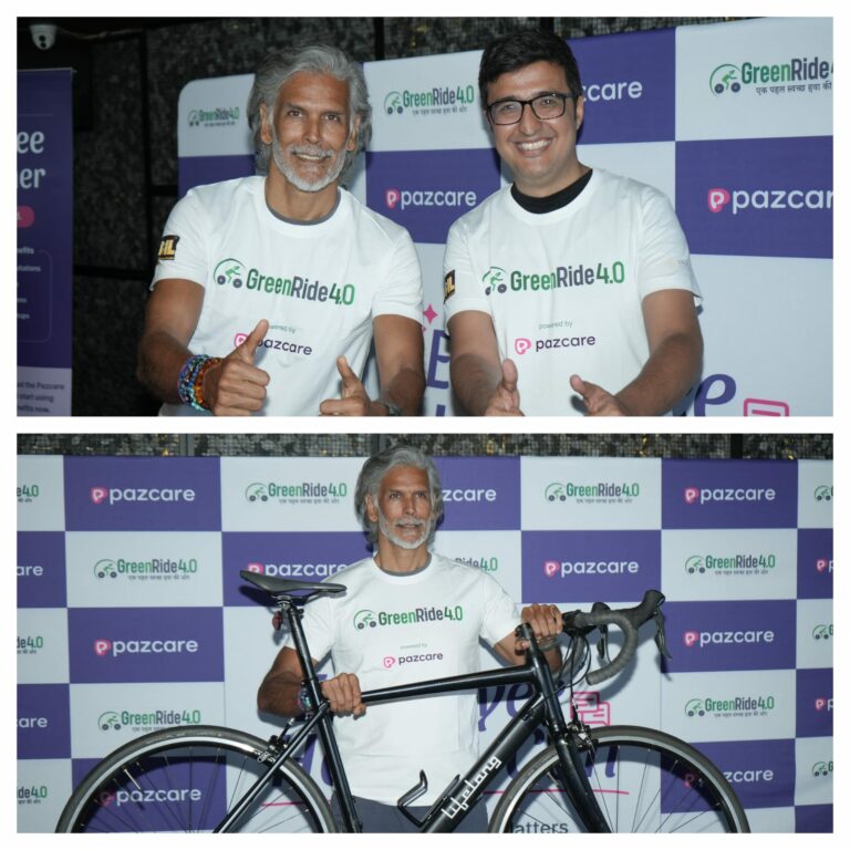 Pazcare Launches FLEX Insurance & Benefits Platform and Step Challenge to Promote Healthier Workplaces, in Partnership with Milind Soman’s GreenRide 4.0