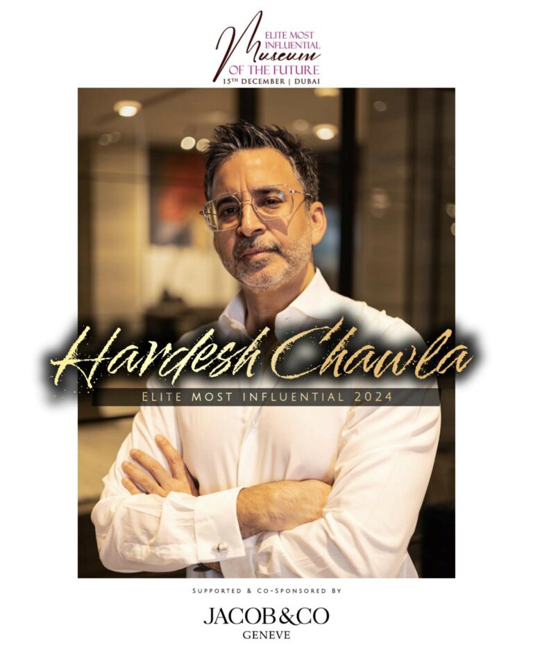 Hardesh Chawla Honored at ELITE Most Influential Indians 2024