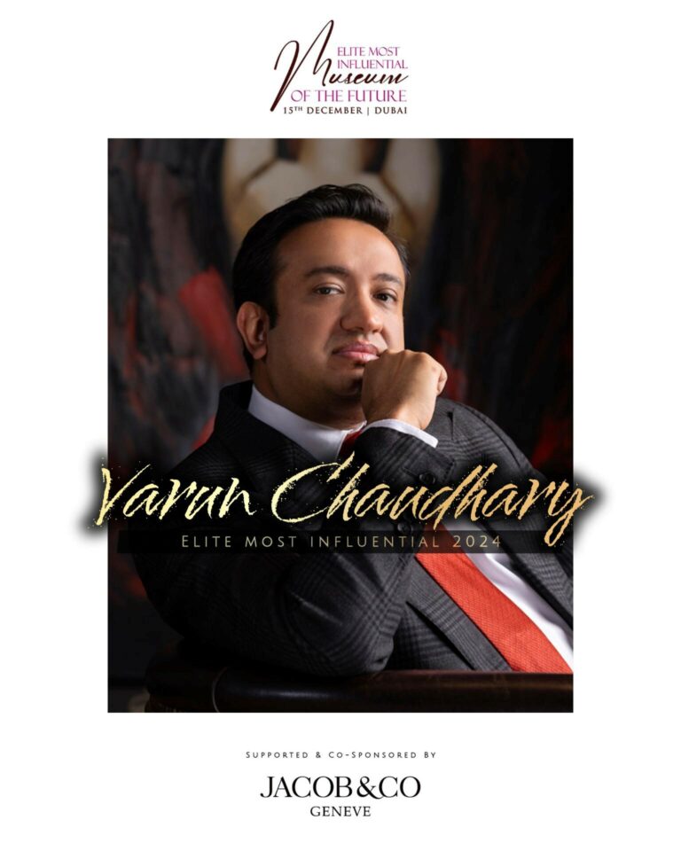 Varun Chaudhary Honored at ELITE Most Influential 2024