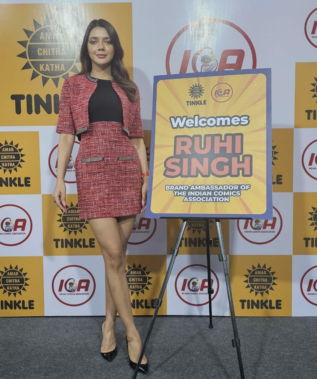 Model and Actor, Ruhi Singh Joins Hands with Indian Comics Association as Brand Ambassador to Promote Comics at ‘Create in India’ and ‘Waves 2025’