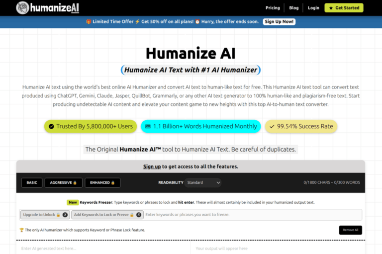 Humanize AI Text with HumanizeAI.io: The Best AI Humanizer Trusted by Millions Globally
