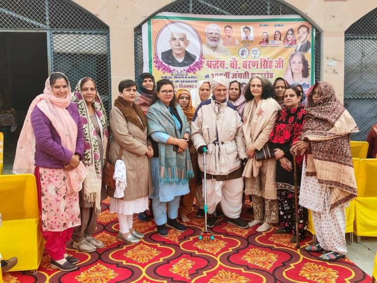 Women Leaders, Farmers, and Khaps Unite in Delhi to Honor Shri Chaudhary Charan Singh’s Legacy