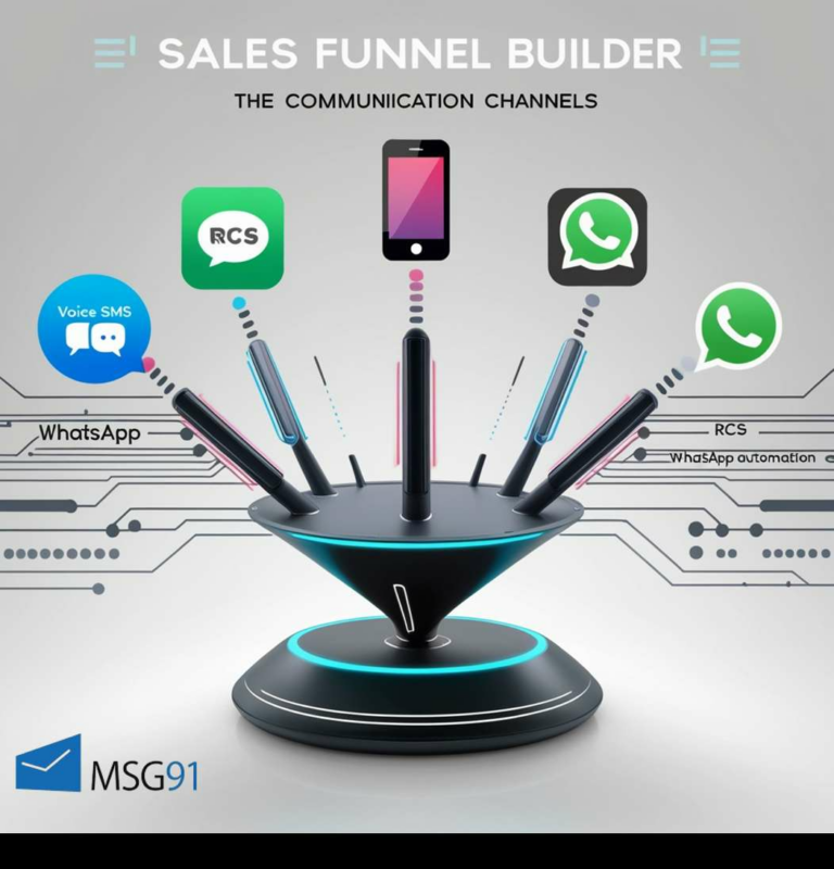 Revolutionise Your Business in 2025 with MSG91’s Powerful Sales Funnel Builder