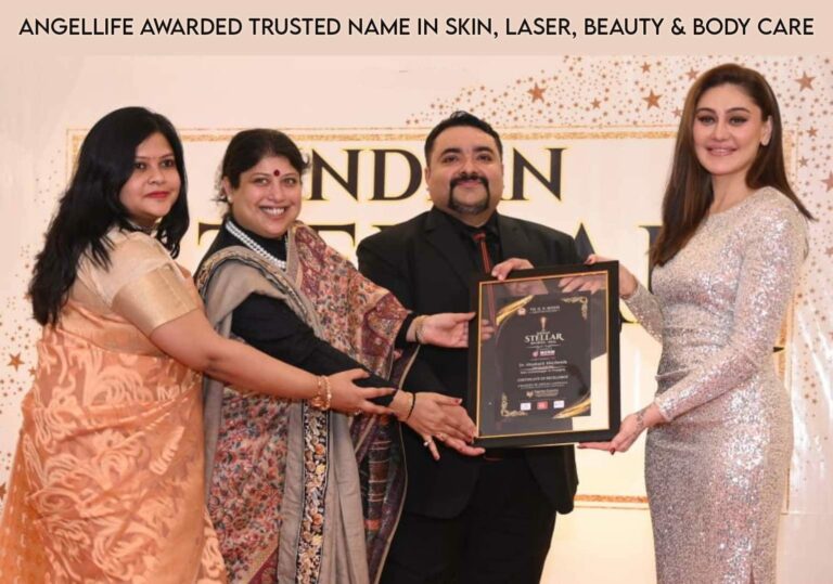 AngelLife Cosmetology and Wellness Shines at Indian Stellar Awards 2024
