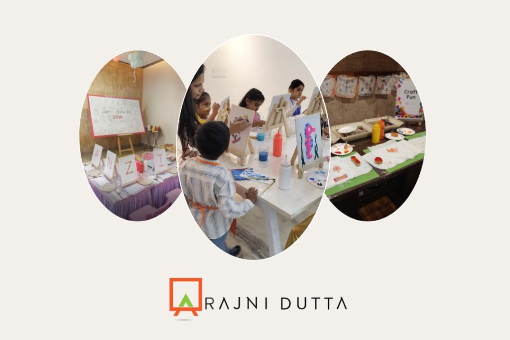 Rajni Dutta Art: Crafting Memorable Art-Themed Birthday Celebrations in Delhi NCR