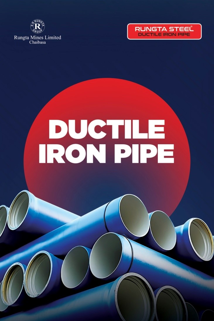 Rungta Steel strengthens presence in the infrastructure sector with Ductile Iron Pipe