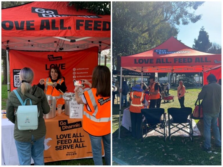 Go Dharmic Supports LA Wildfire Families with Hot Meals