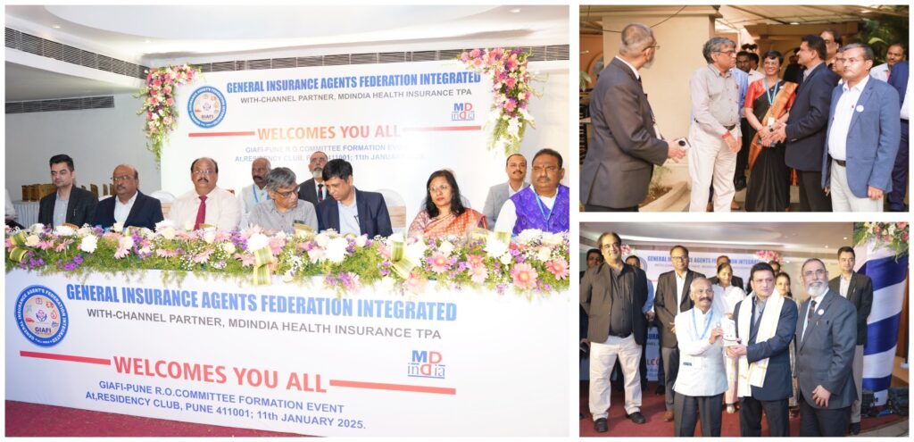 MDIndia Health Insurance TPA Partners with GIAFI to Empower Insurance Agents and Policyholders