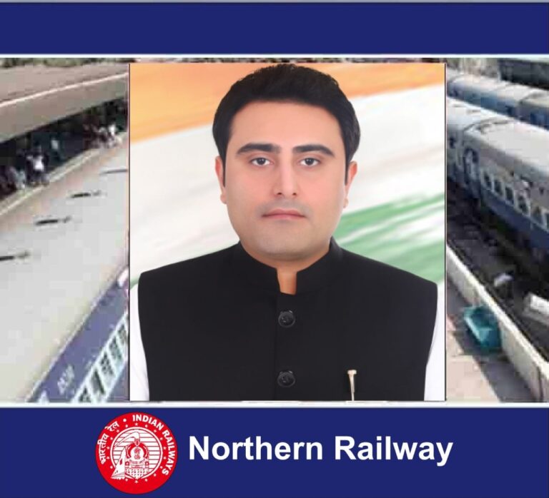 Dhruv Kapoor Nominated as Member of Railway Board – ZRUCC, Ministry of Railways, Government of India