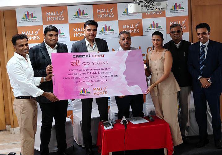 CREDAI-MCHI’s 32nd Expo, “The Mall of Homes,” is set for January 17-19, 2025, at Jio World Convention Centre, Mumbai