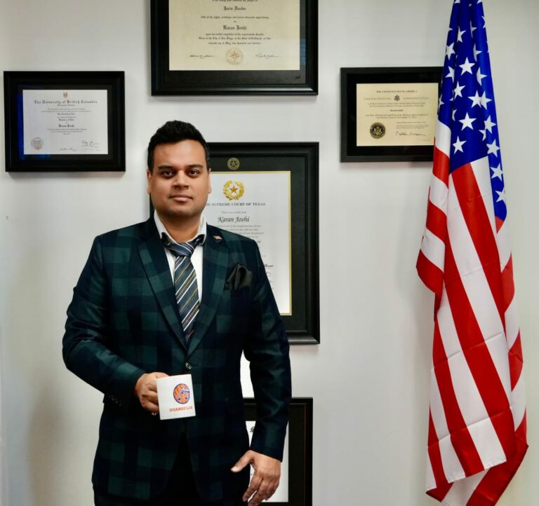 Indian American Lawyer Karan Joshi Launches India Division to Promote Legal Immigration Between USA and India