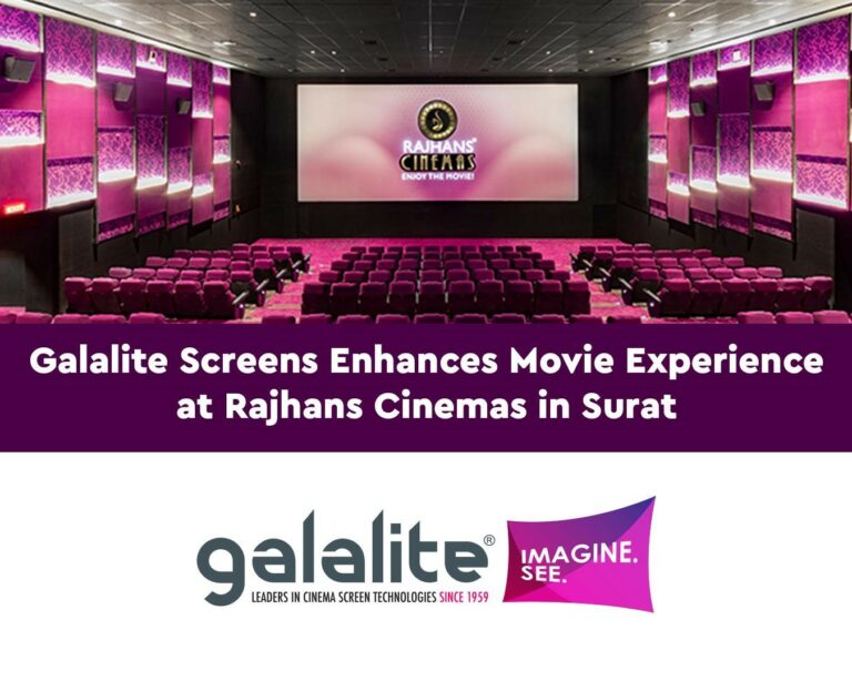 Galalite Screens Enhances Movie Experience at Rajhans Cinemas in Surat
