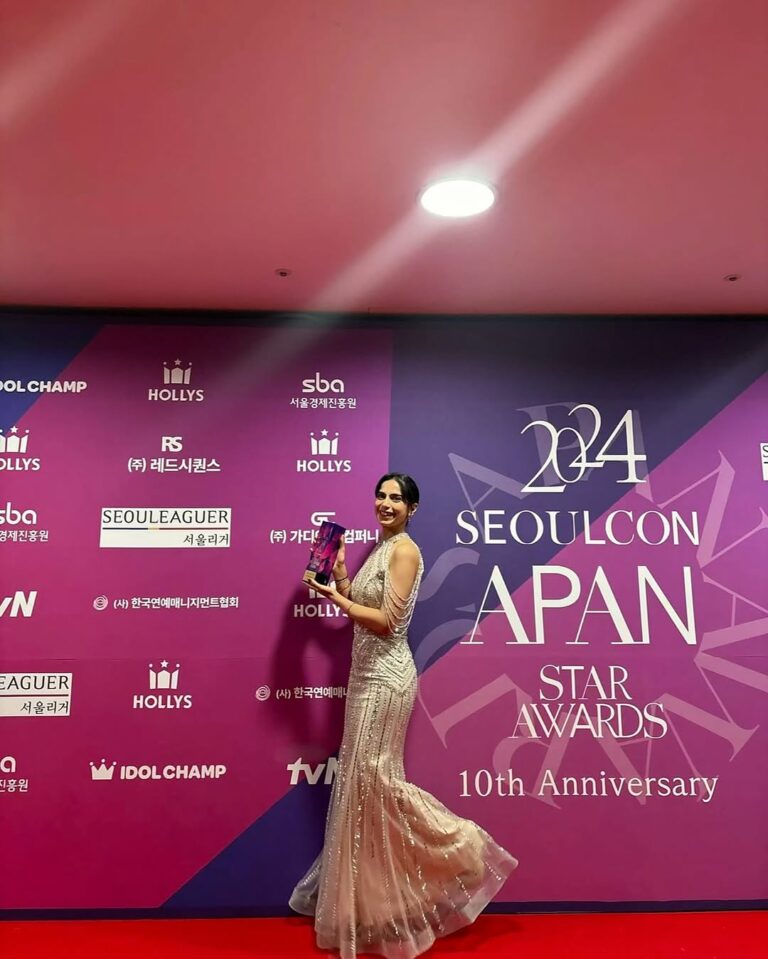 Poonam Naruka Wins Prestigious ‘Global Influencer Award’ at the 2024 Seoul Con Apan Star Awards