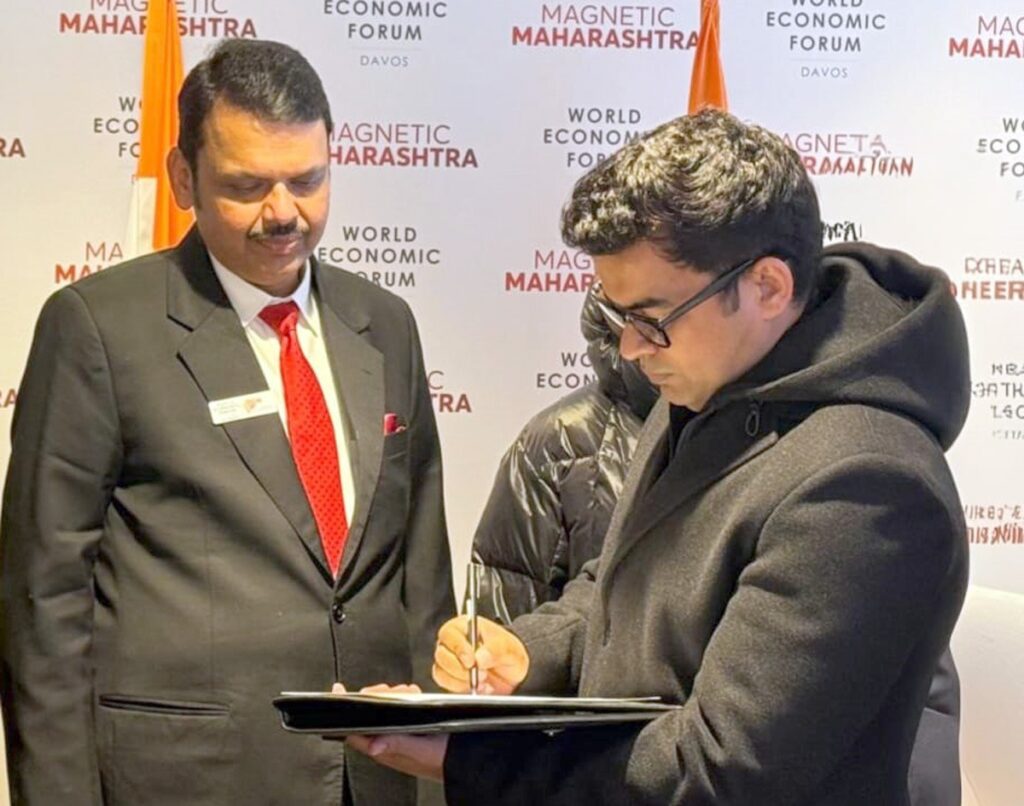 Maha Govt Signs MoU with Rural Enhancers for Rs 10,000 Crore Investment In World Economic Forum Summit in Davos, Switzerland
